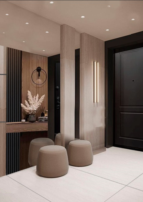 Спальня из проекта "На стыке городов"