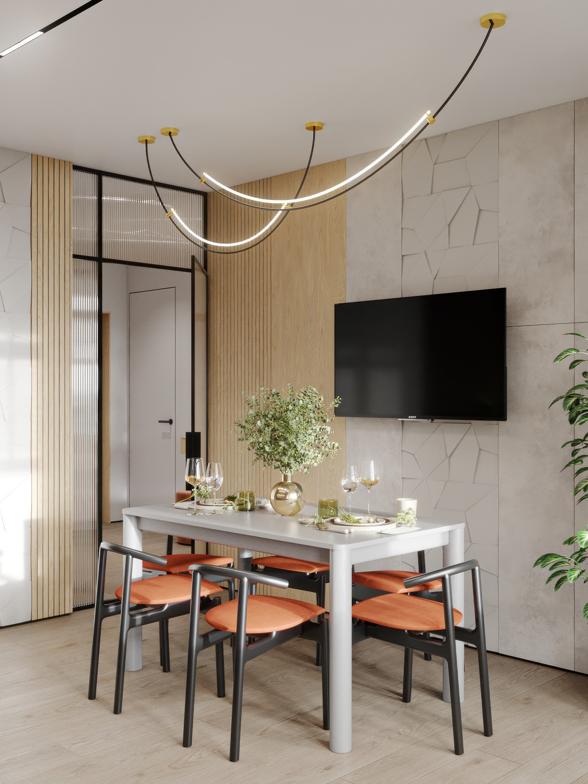 Квартира для семейной пары. ЖК Летний Сад