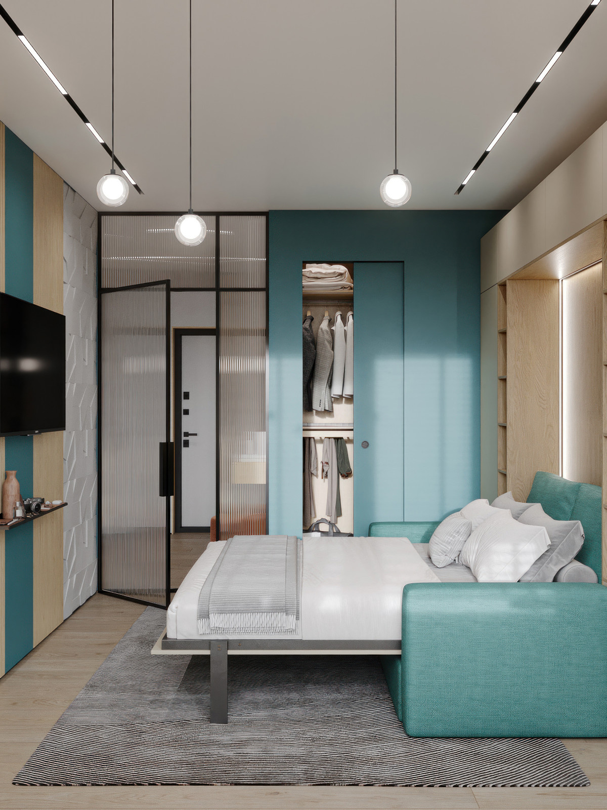 Квартира для семейной пары. ЖК Летний Сад