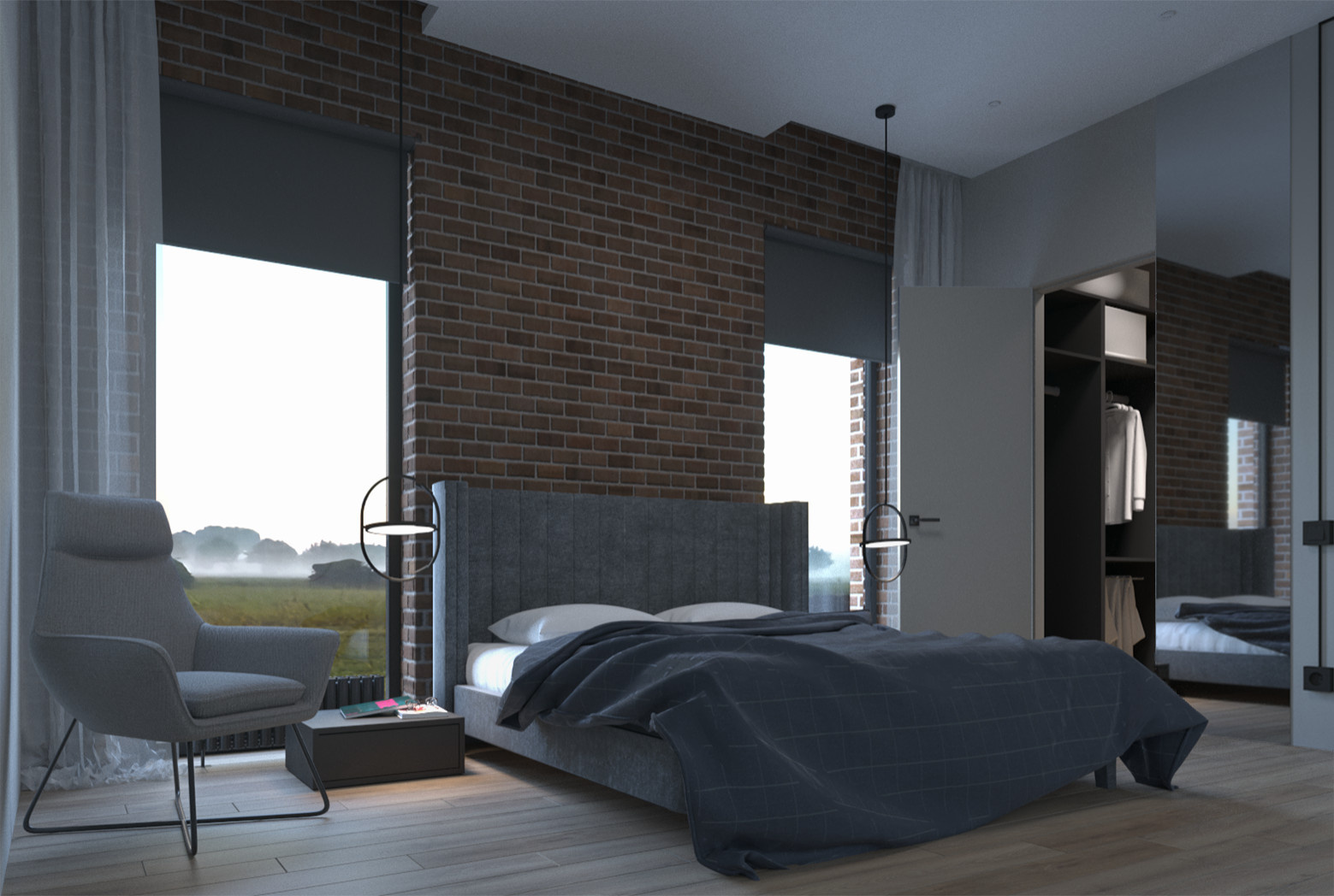 Дом в стиле Лофт