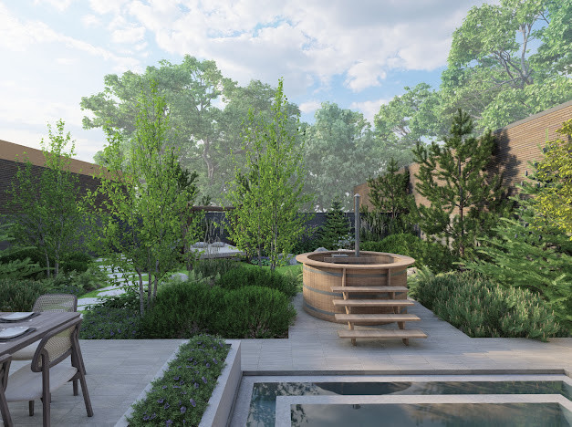 Банный комплекс в Лужниках, дворики