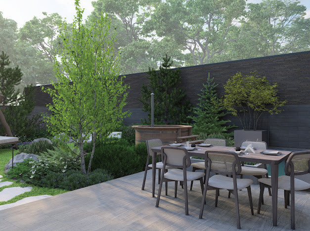 Банный комплекс в Лужниках, дворики