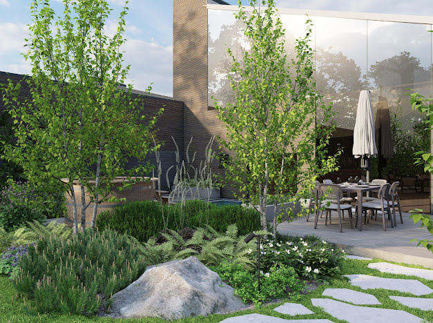 Банный комплекс в Лужниках, дворики