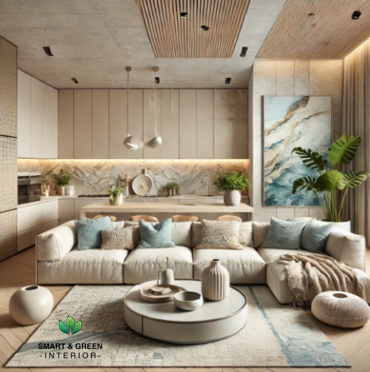 Квартира в стиле Джапанди