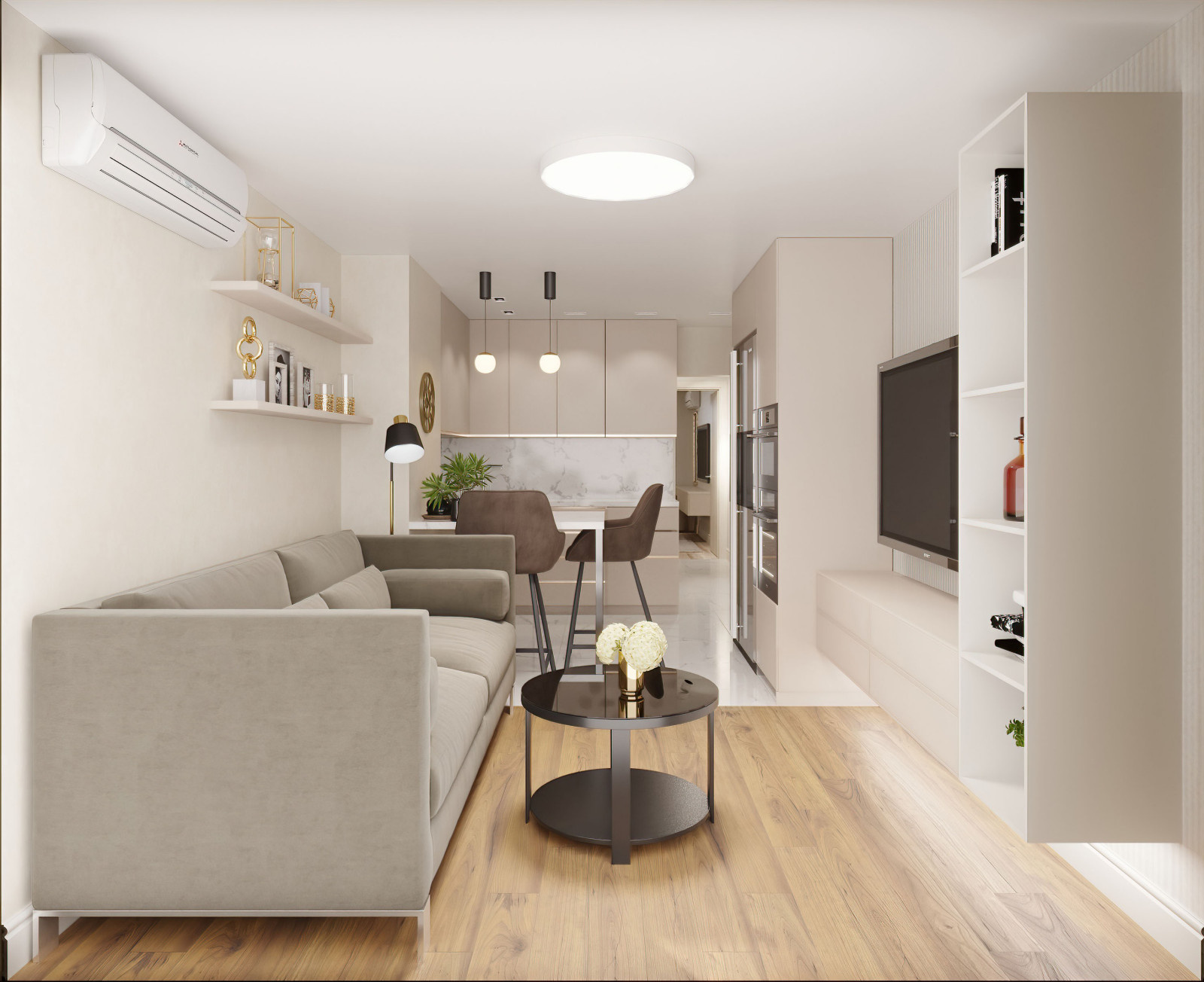 Квартира в современном стиле