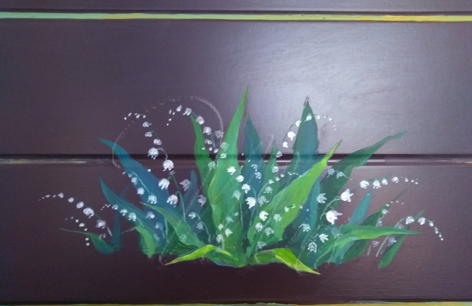 Роспись стен в детской семьи Макарских