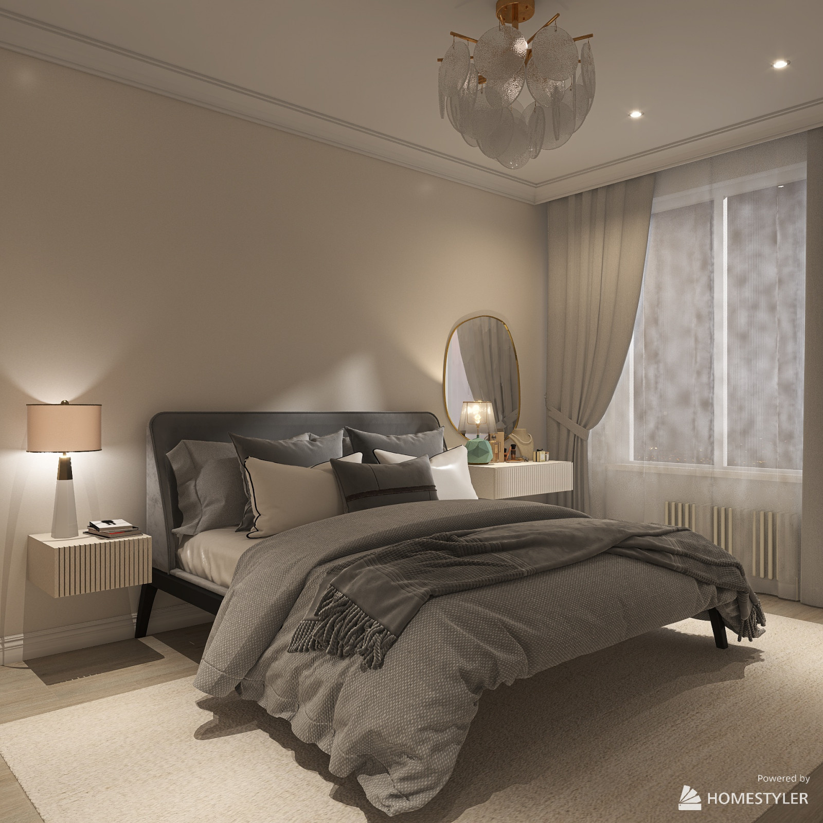 Двухкомнатная квартира