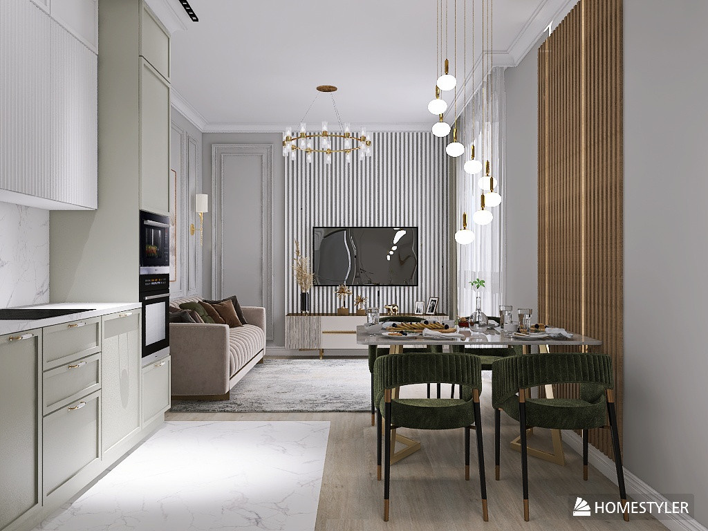 Квартира в стиле Неоклассика