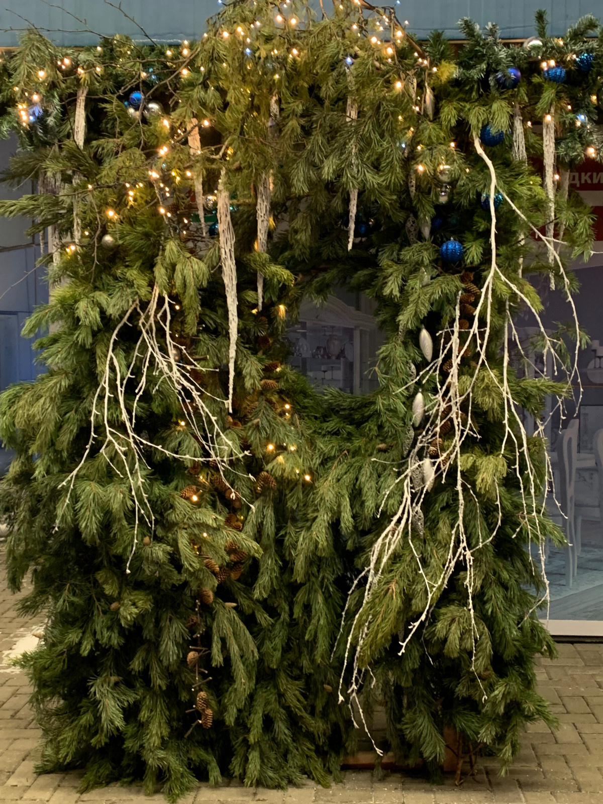 Зимний декор