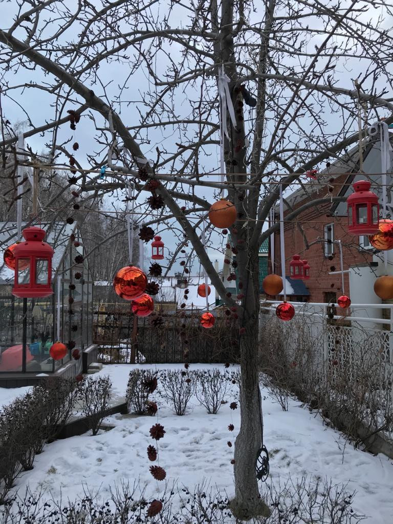 Зимний декор