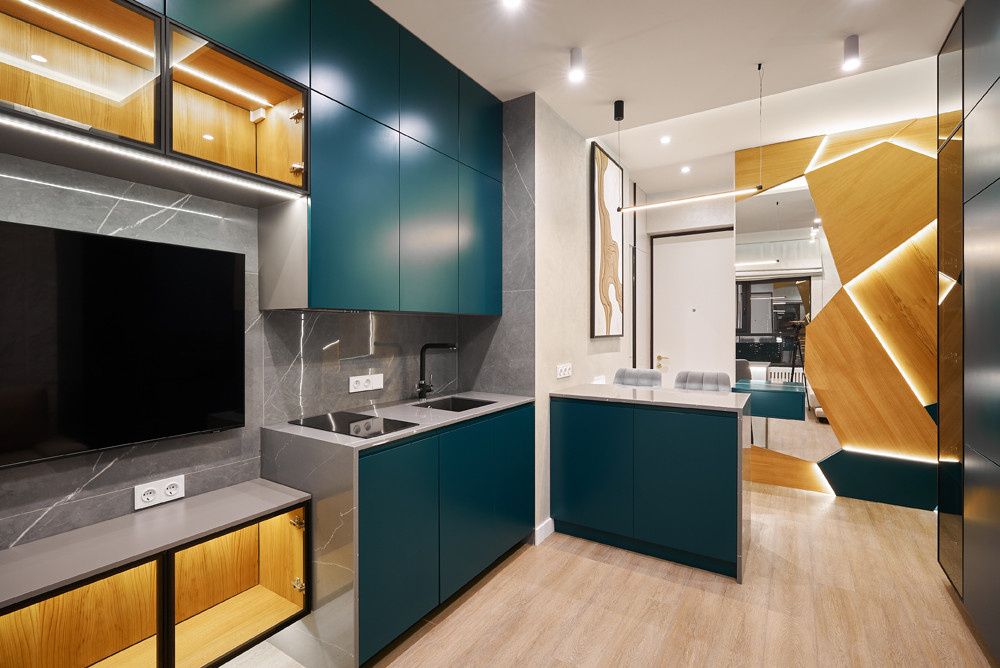 Евро 2к квартира 33,5 кв/м в ЖК «LEVEL», г.Москва