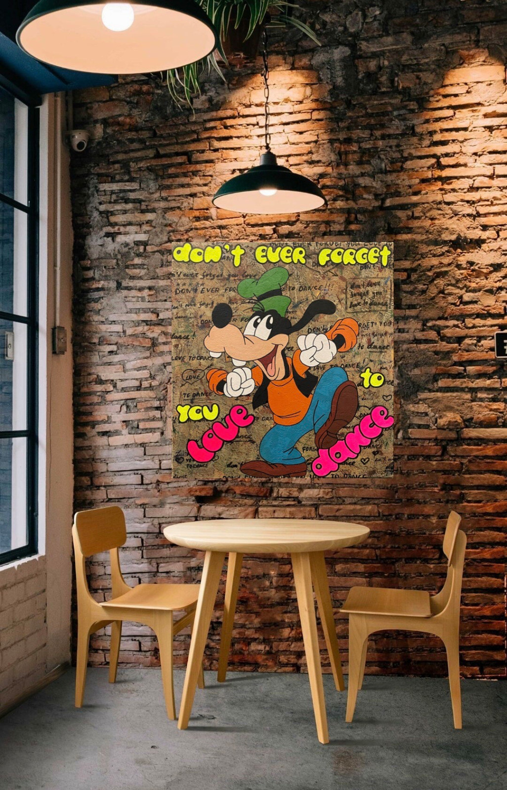 Современные картины для интерьера  в стиле Поп арт/ Граффити/ Стрит арт Акрилом