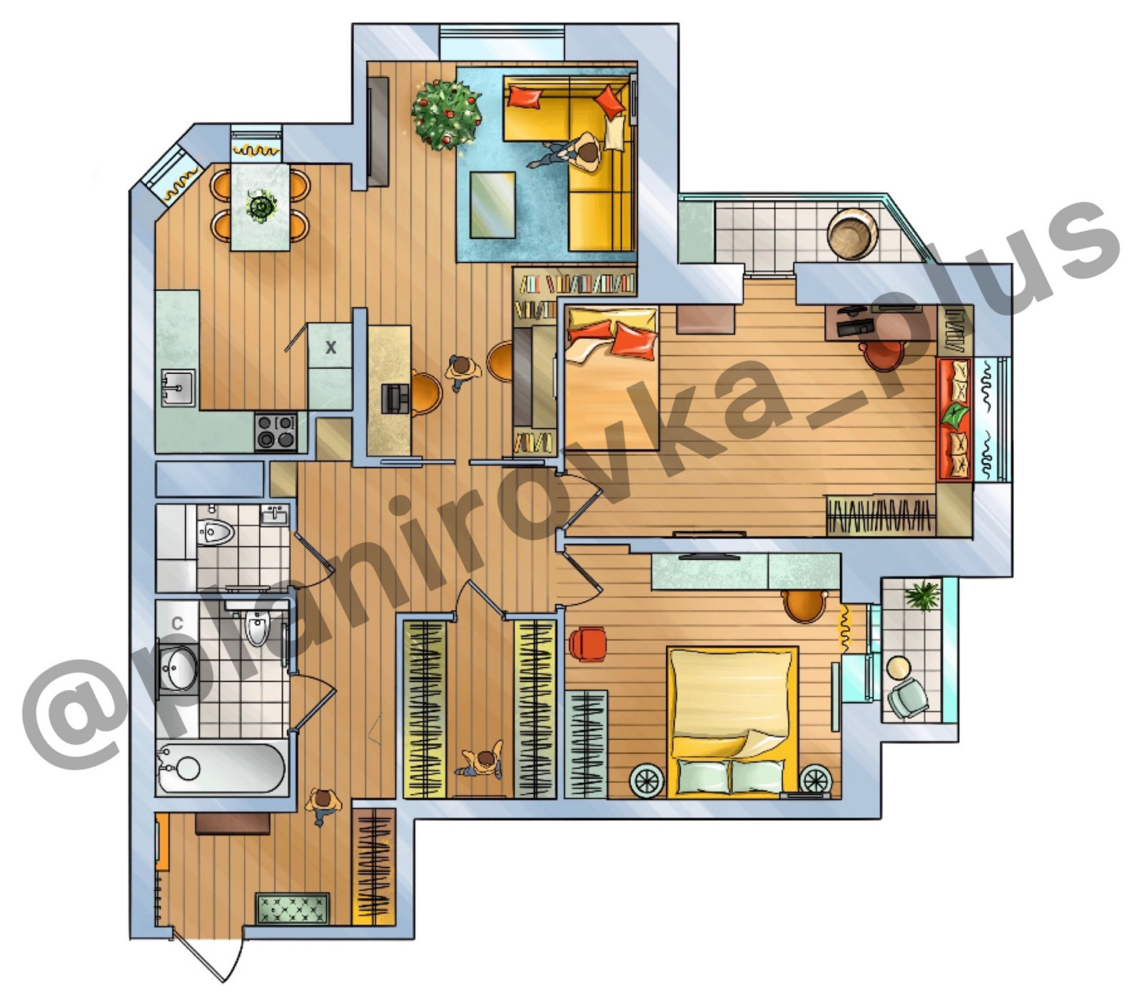 Планировки и проект ТУРБОПЛАН