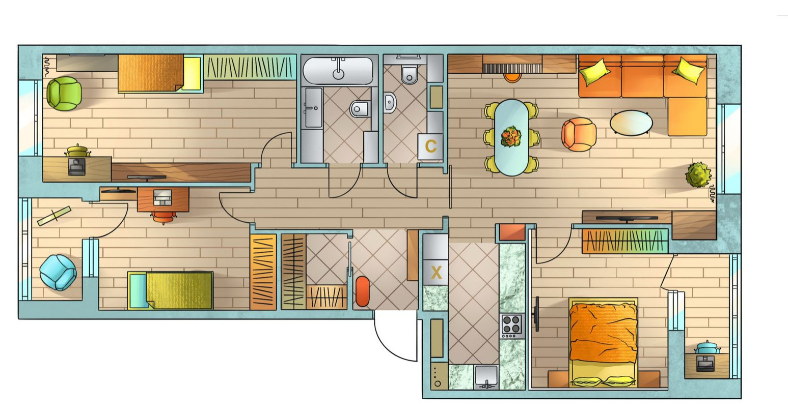 Планировки и проект ТУРБОПЛАН