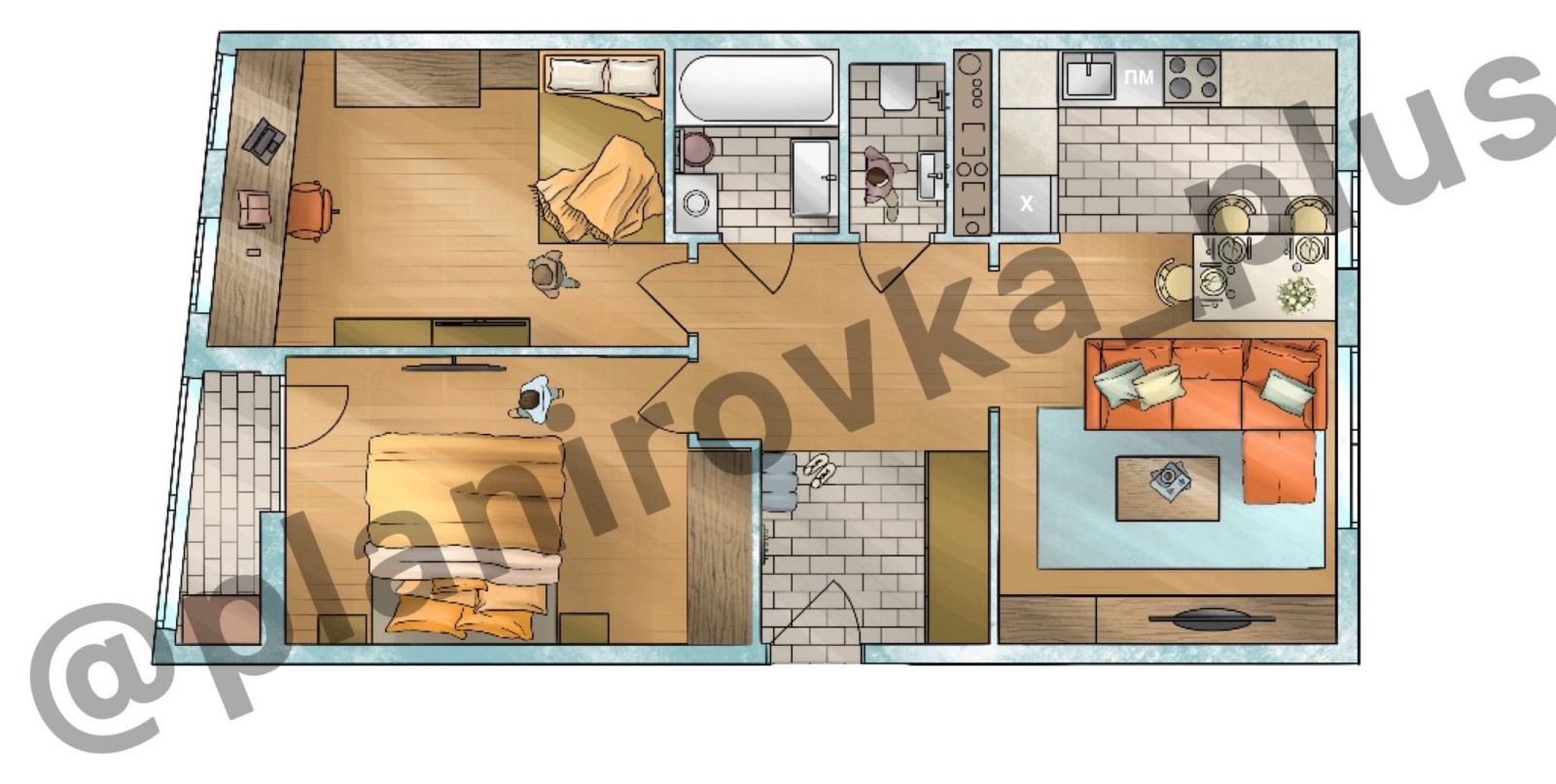 Планировки и проект ТУРБОПЛАН