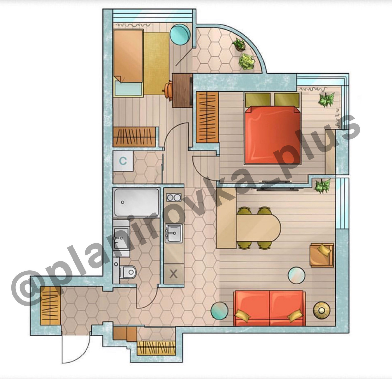 Планировки и проект ТУРБОПЛАН