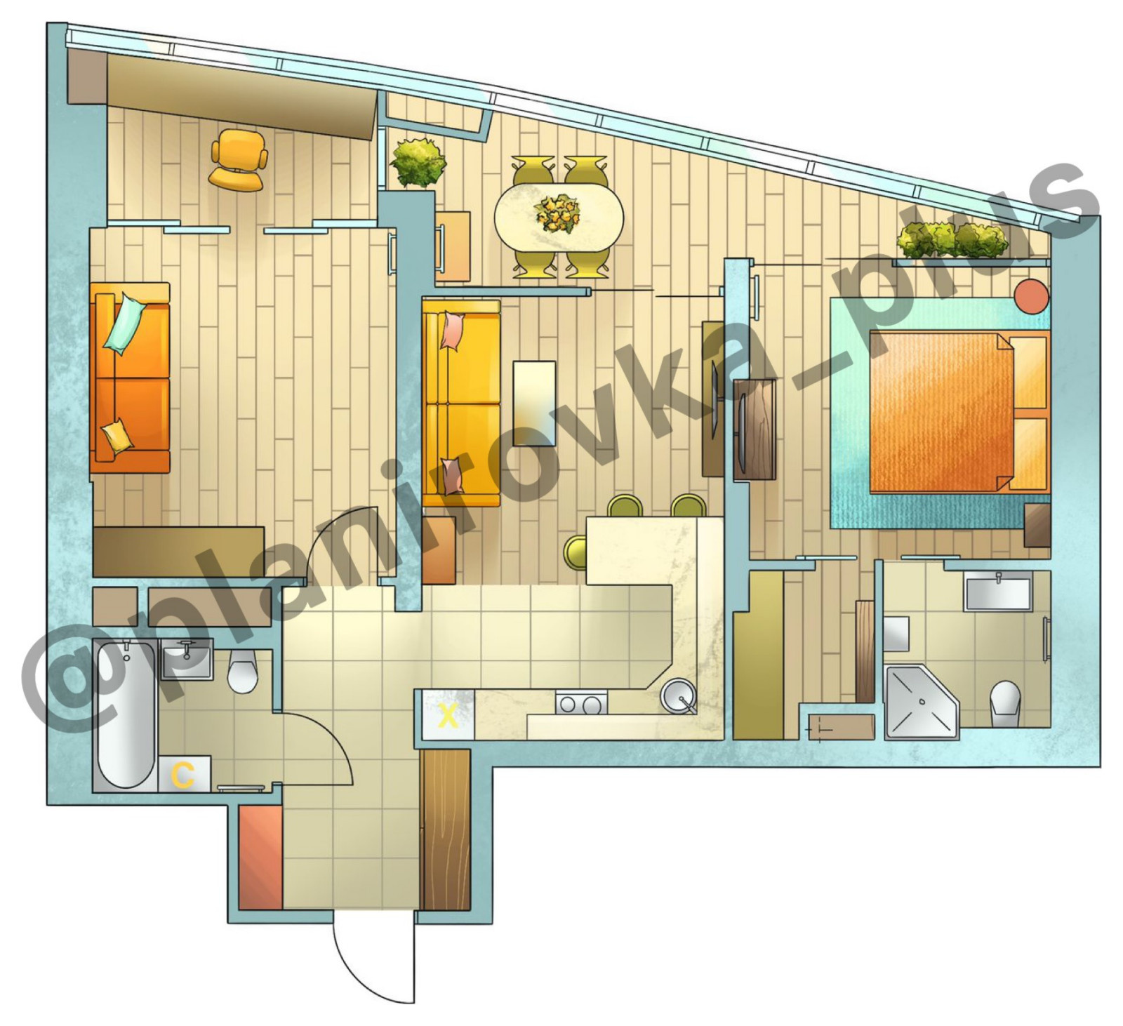 Планировки и проект ТУРБОПЛАН