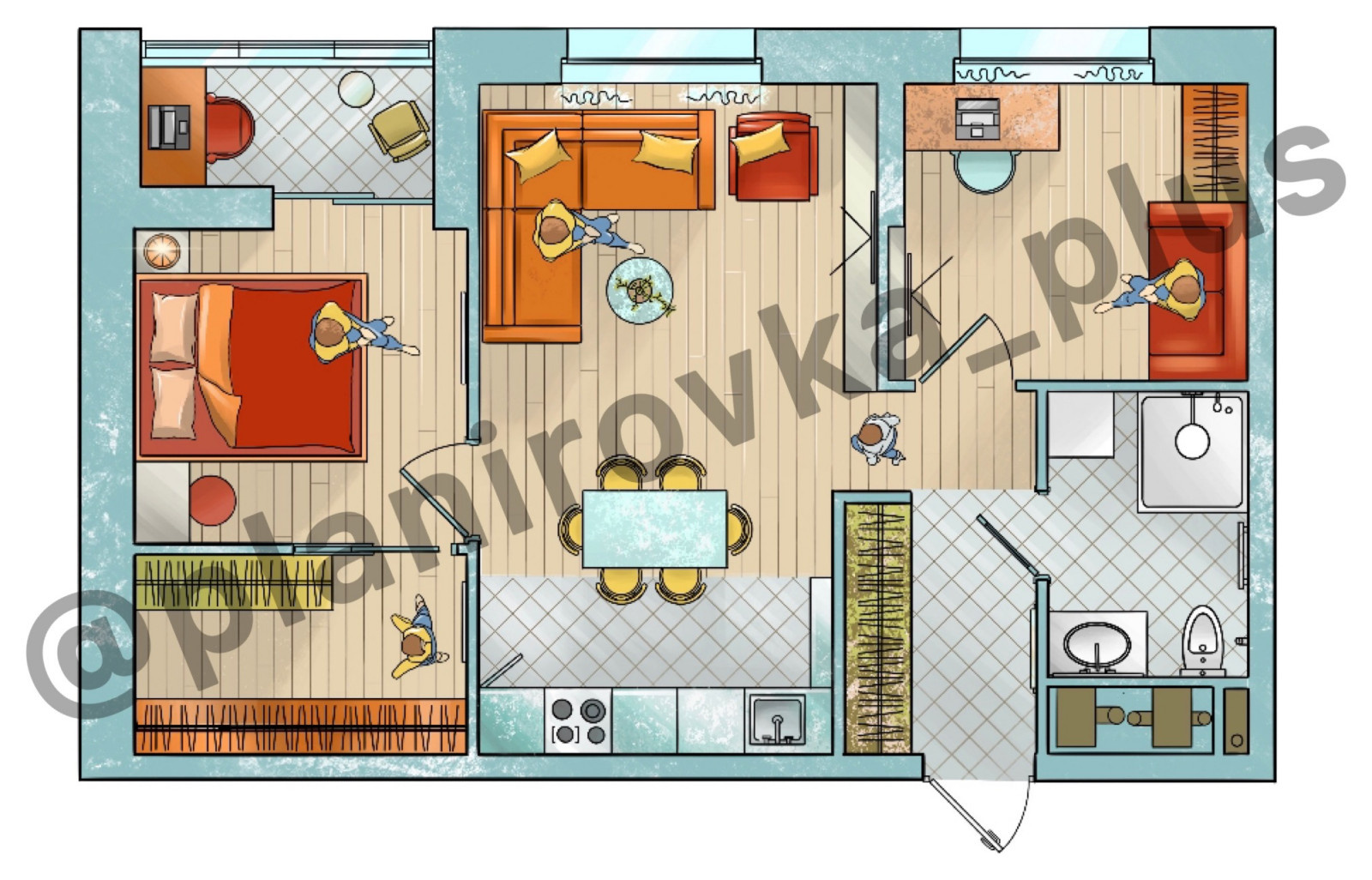 Планировки и проект ТУРБОПЛАН