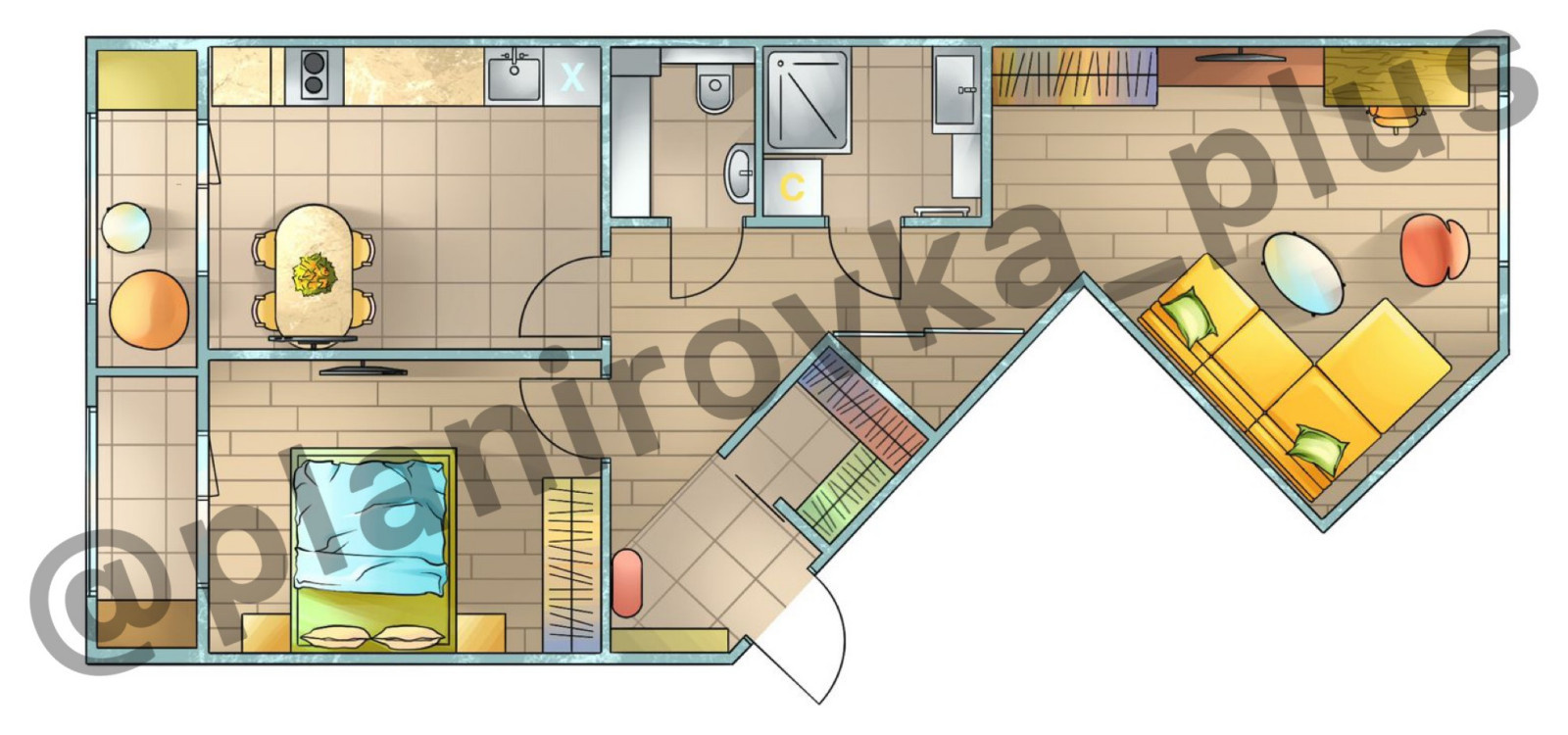 Планировки и проект ТУРБОПЛАН