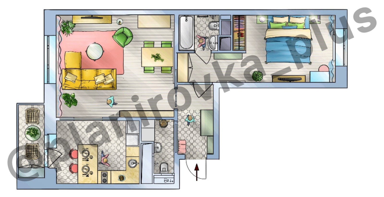 Планировки и проект ТУРБОПЛАН