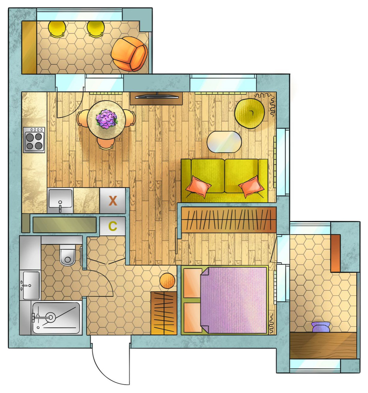 Планировки и проект ТУРБОПЛАН