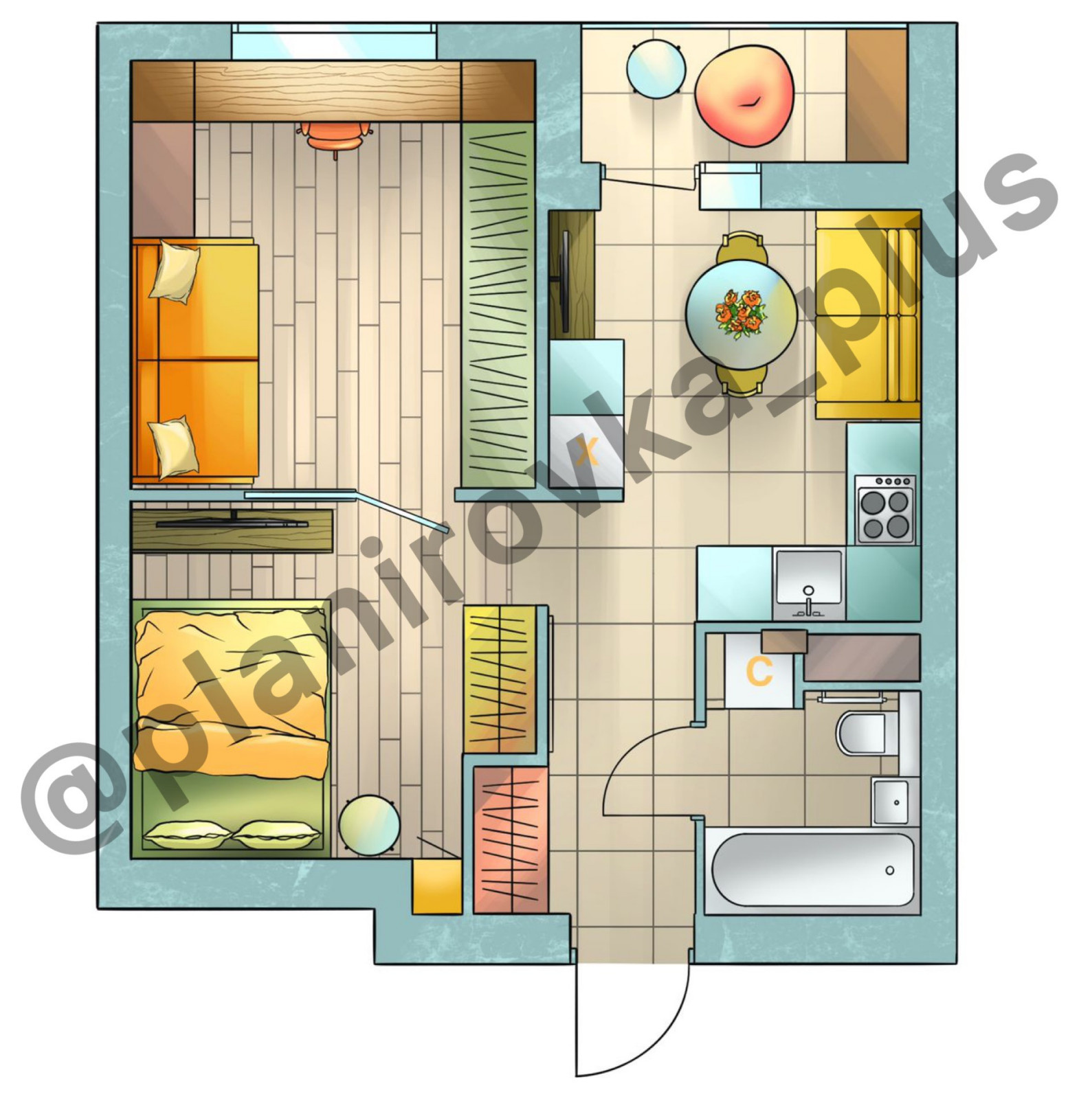 Планировки и проект ТУРБОПЛАН