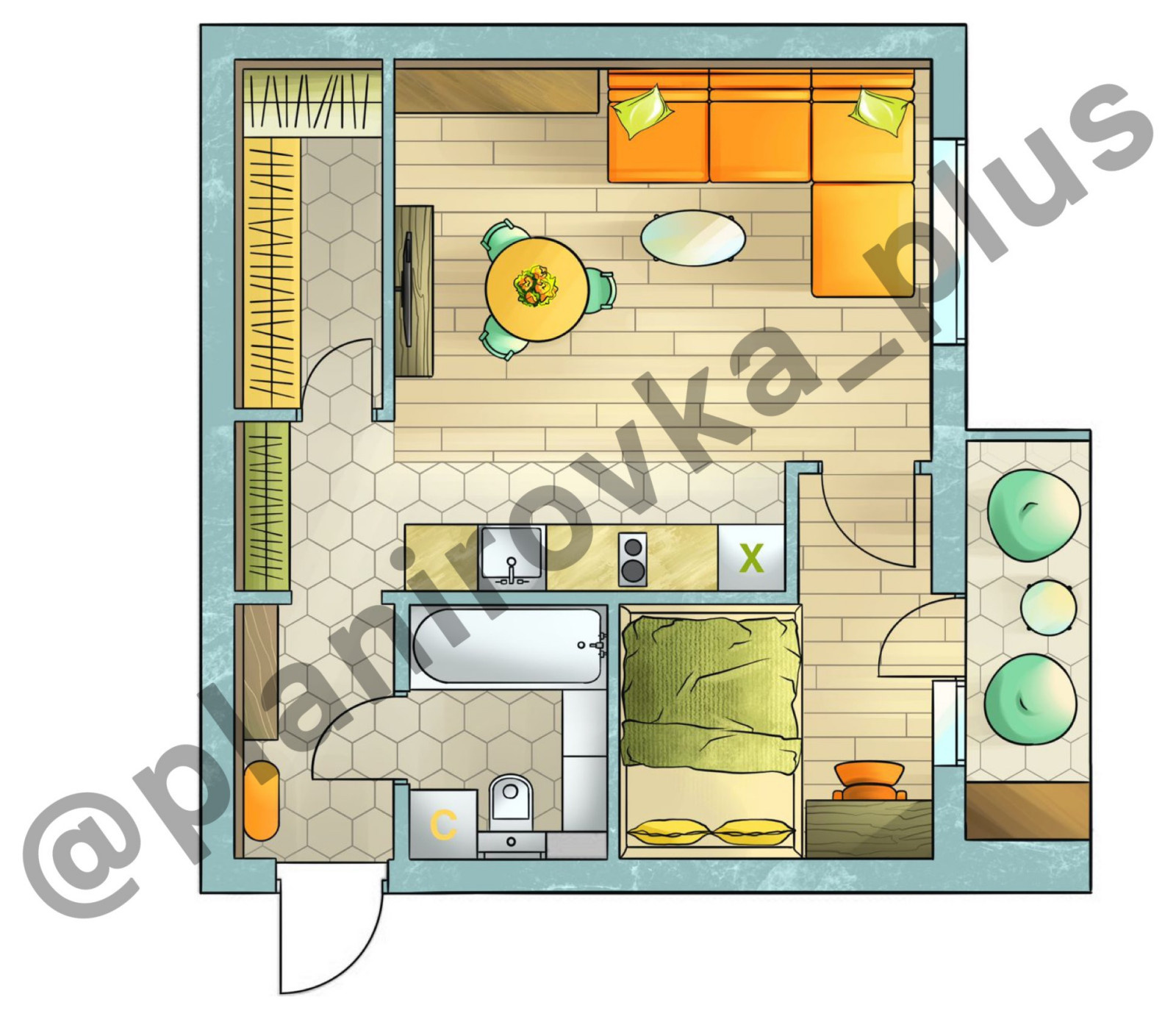 Планировки и проект ТУРБОПЛАН