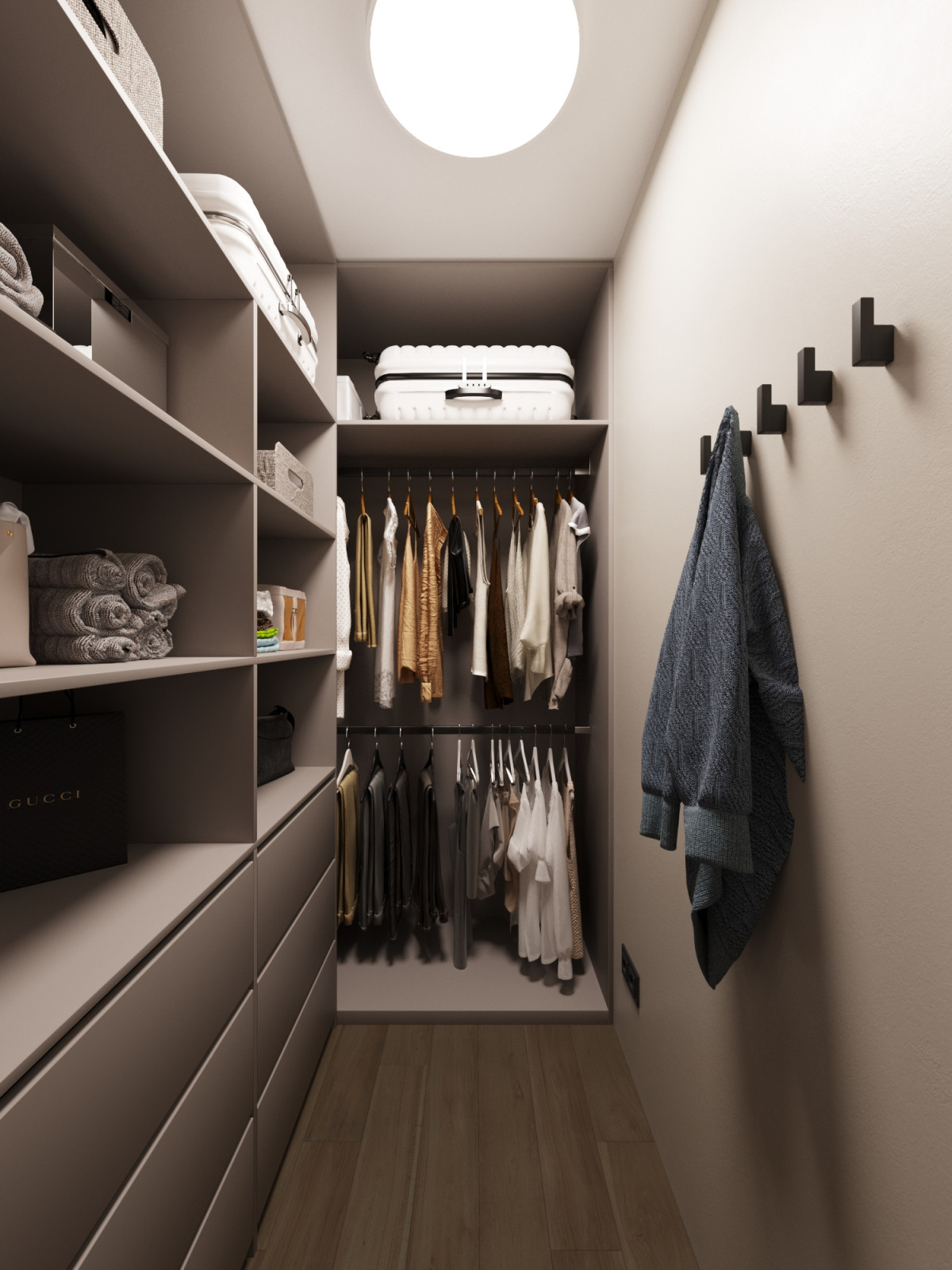 Дизайн-проект 4х комнатной квартиры 81 м2 для многодетной семьи