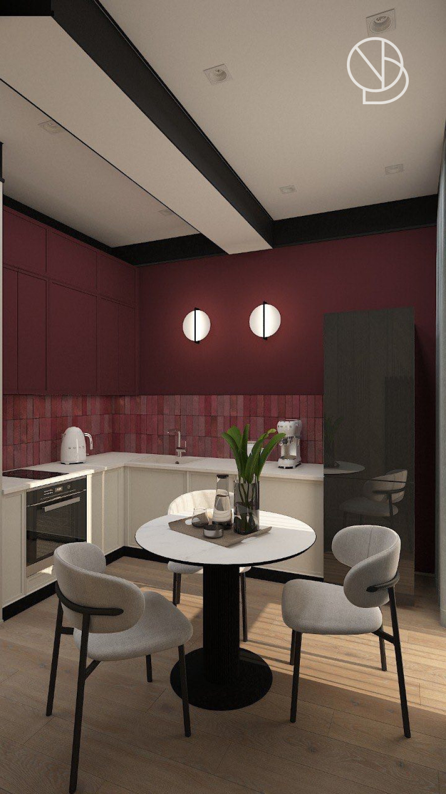 Кухня и столовая зона