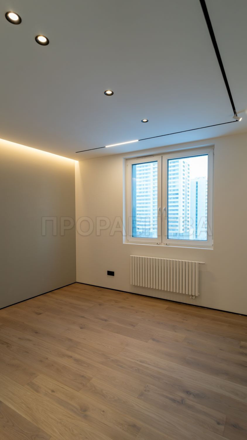 Ремонт квартиры в стиле минимализм (95 м²)