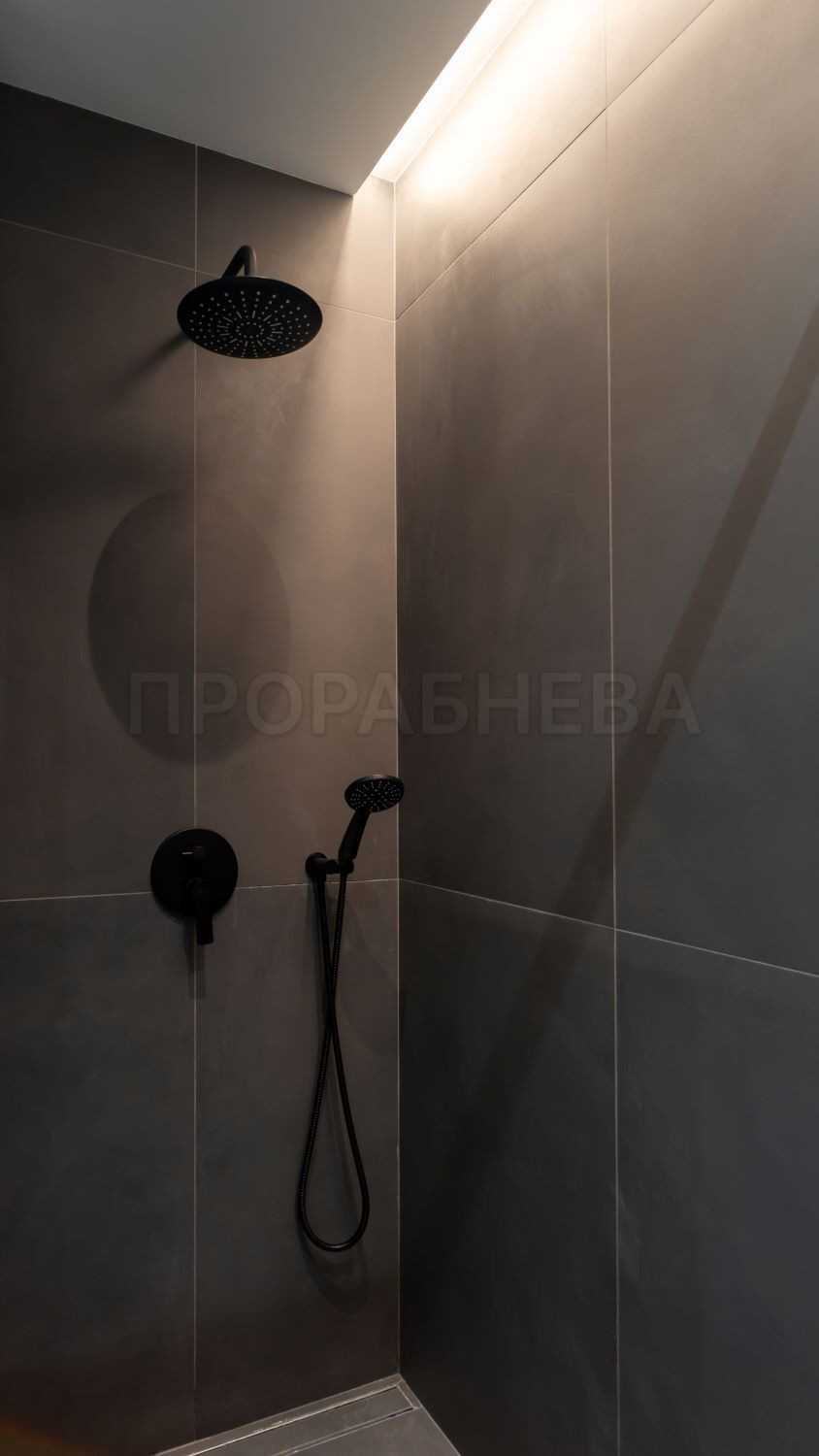 Ремонт квартиры в стиле минимализм (95 м²)