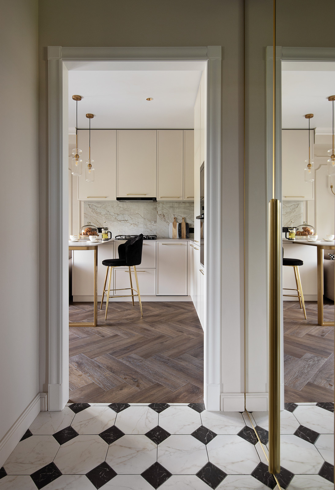 1-комнатная квартира 36 кв.м с французским шармом