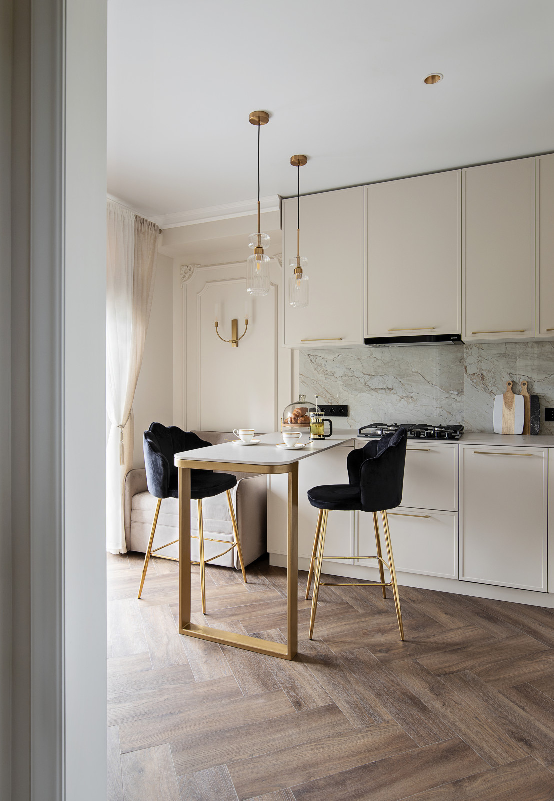 1-комнатная квартира 36 кв.м с французским шармом