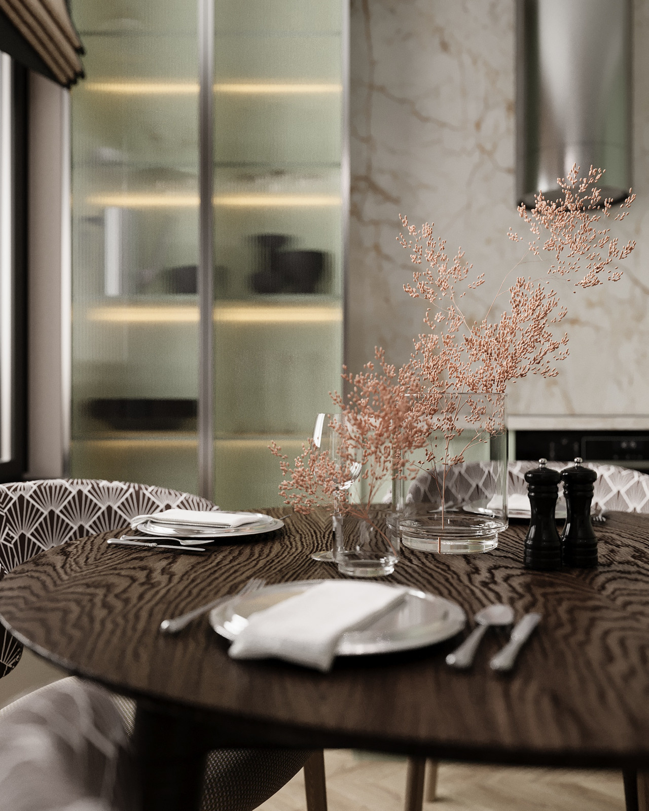 Дизайн проект Кухни-гостинной