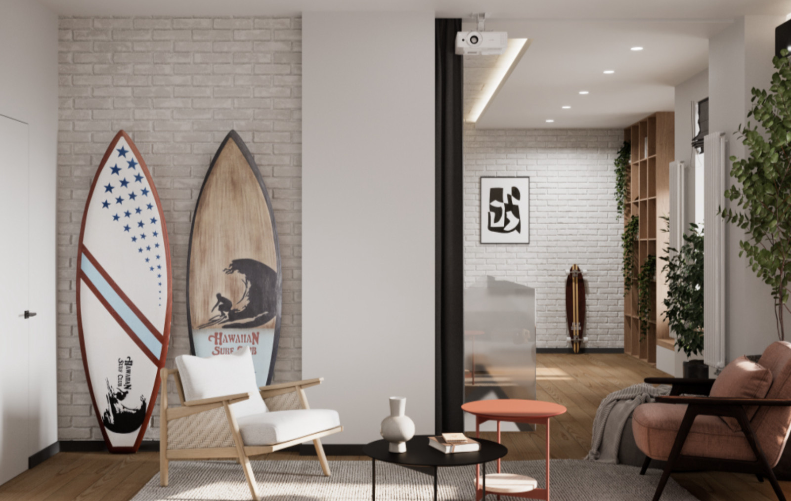 Дизайн двухуровневой квартиры в Ростове-на-Дону