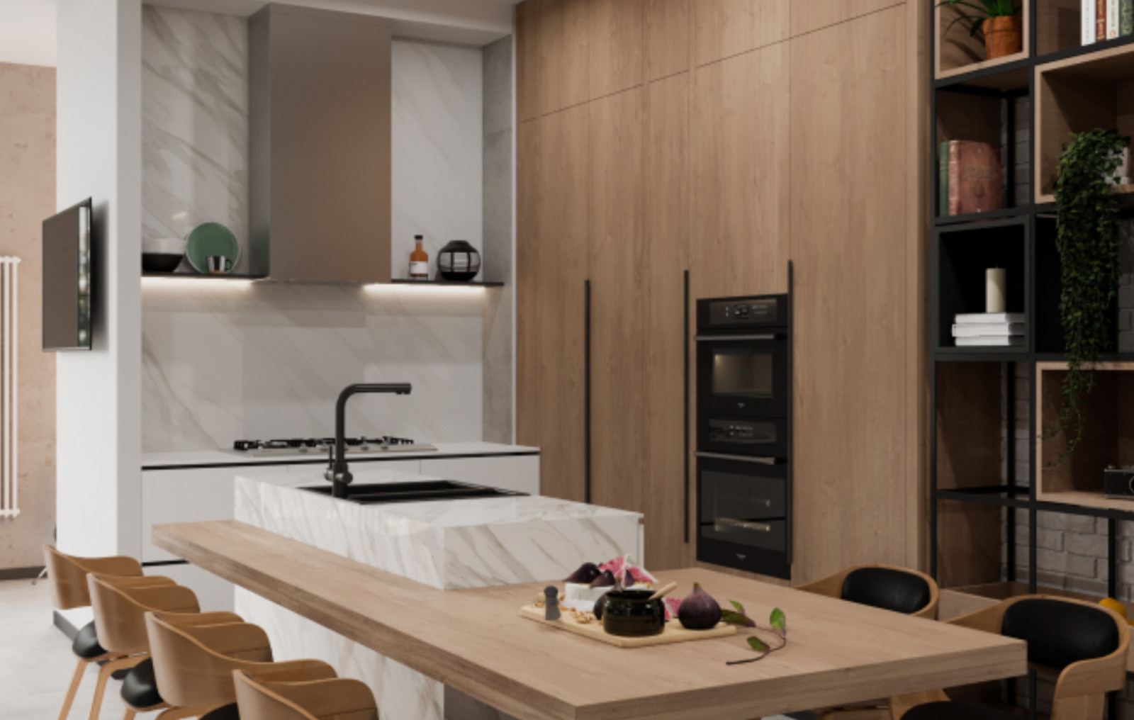 Дизайн двухуровневой квартиры в Ростове-на-Дону