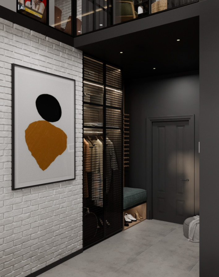 Дизайн двухуровневой квартиры в Ростове-на-Дону