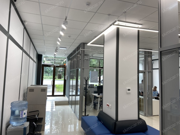 Ремонт помещения офиса банка.