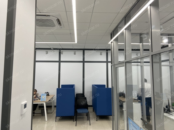 Ремонт помещения офиса банка.