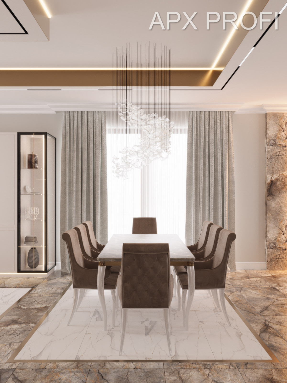 Интерьер дома в подмосковье (на Истре)