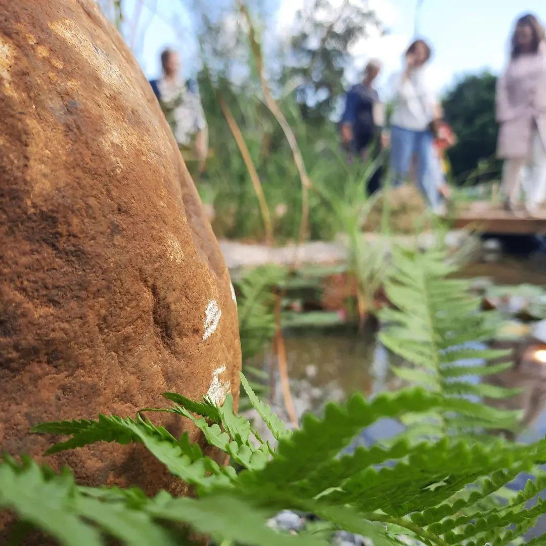 Выставочный сад о Куршской косе на фестивале садов в Царицыне "Дом Воды и Ветра"