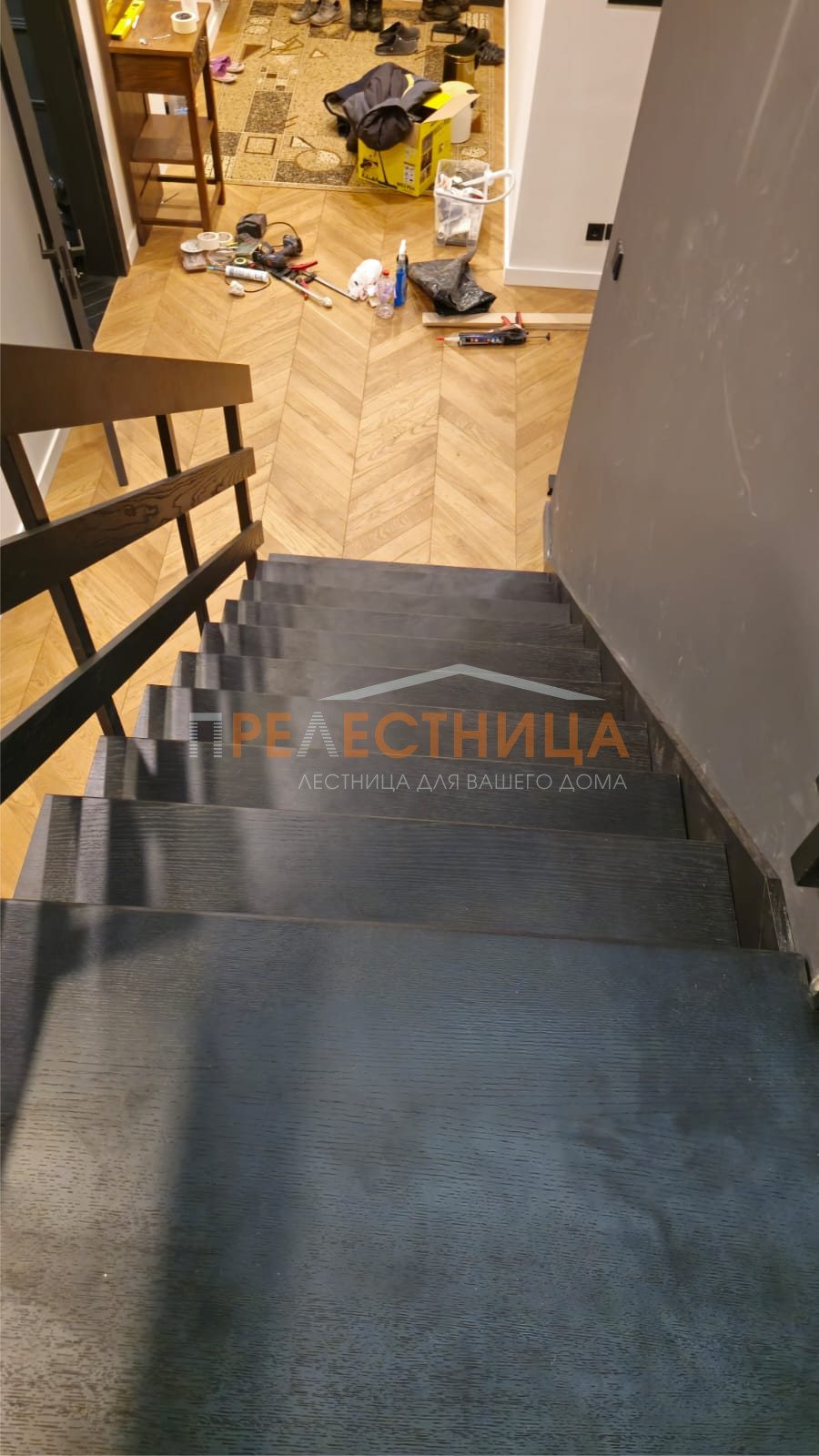 Облицовка лестницы в Санкт-Петербурге