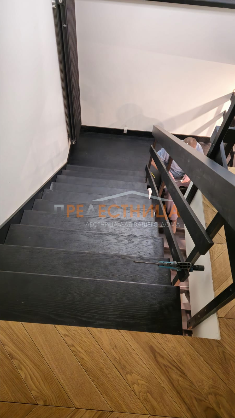 Облицовка лестницы в Санкт-Петербурге