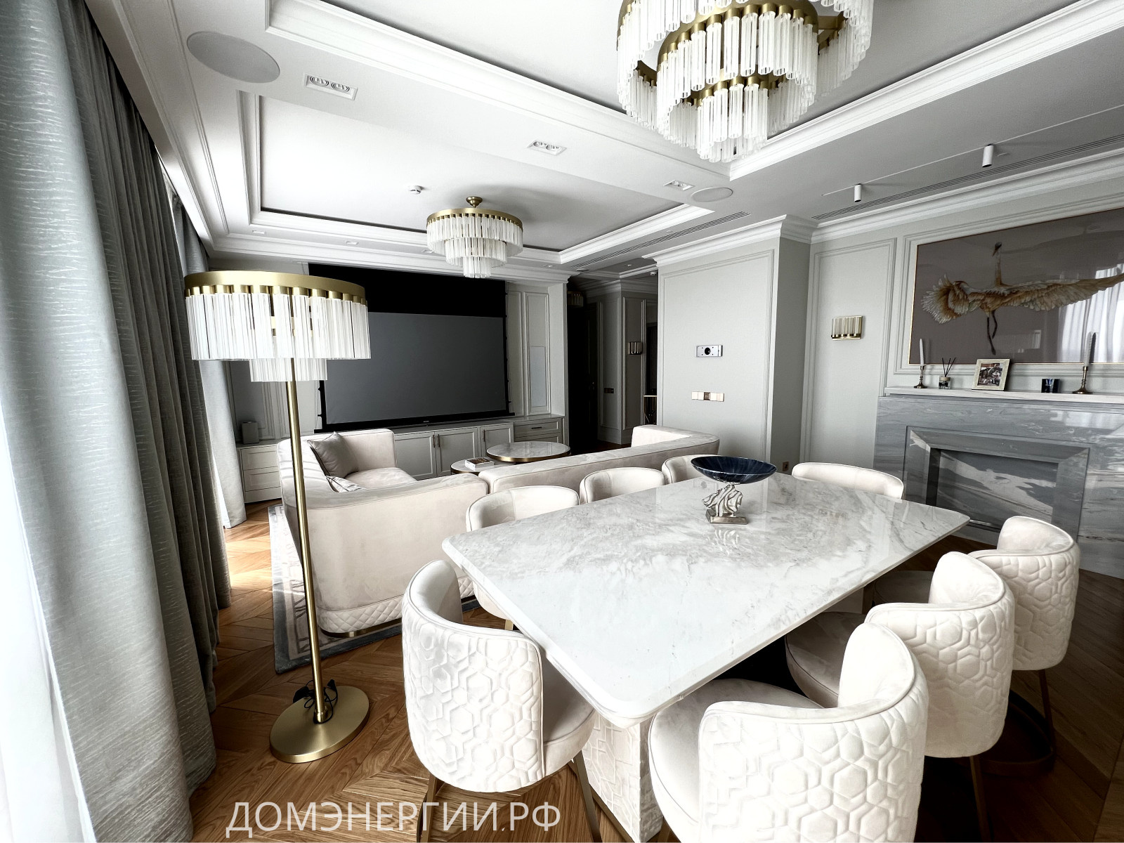 Автоматизация "Умный дом" в ЖК Пресня-сити