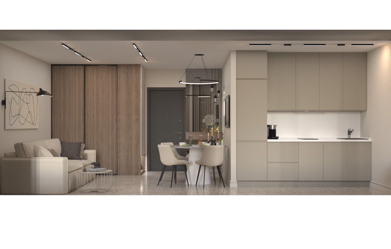 Проект из 1 комнатной в 2-х комнатную