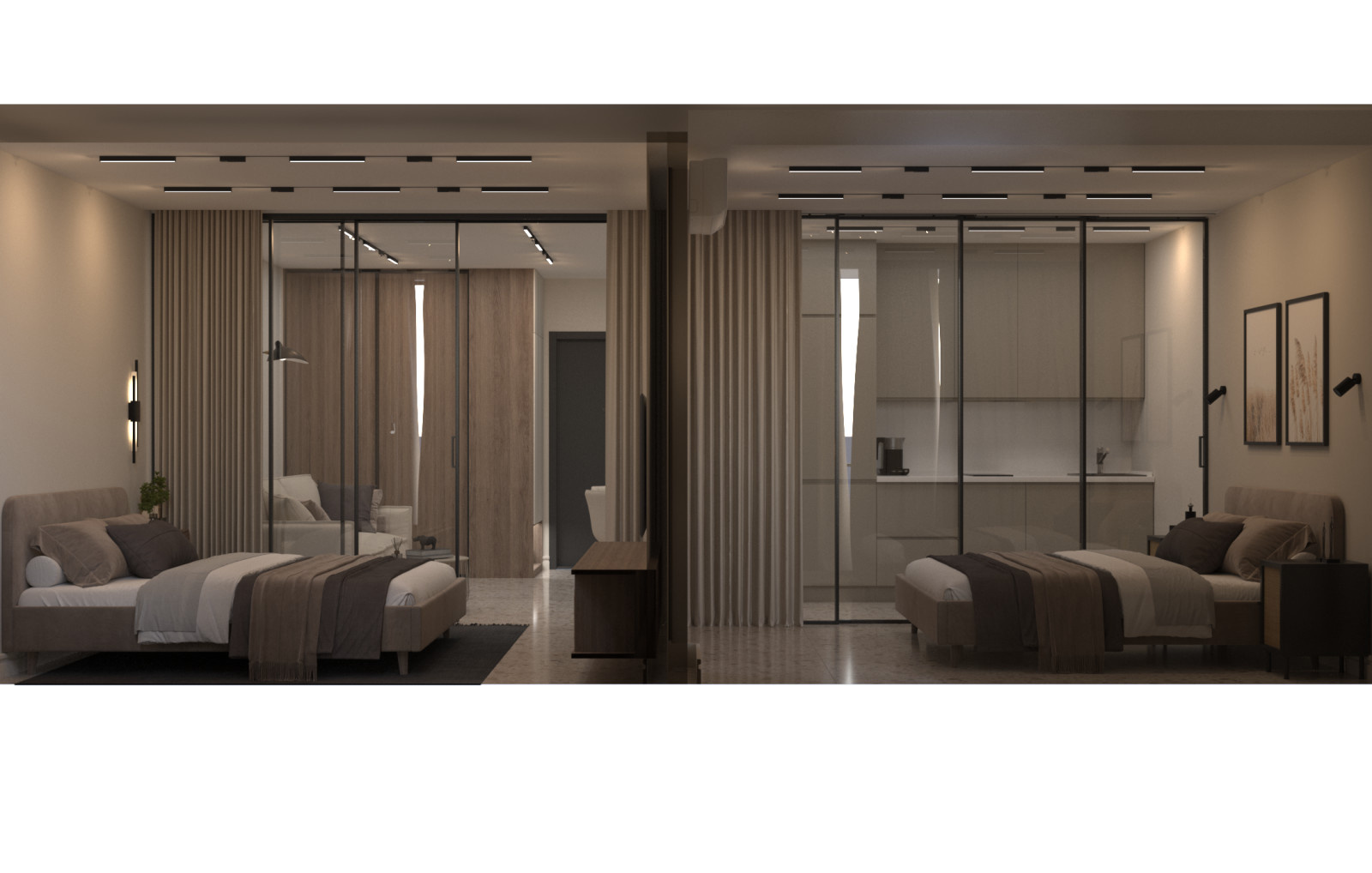 Проект из 1 комнатной в 2-х комнатную