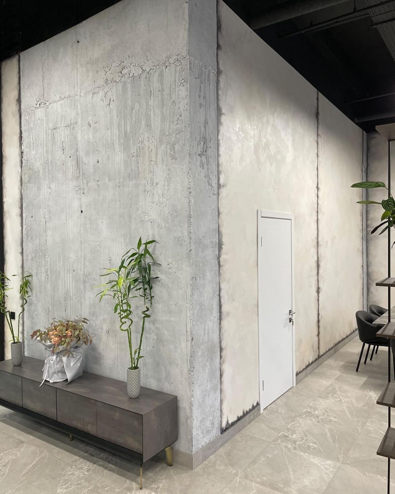 Loft-шик в офисе: декоративная штукатурка ArtBeton