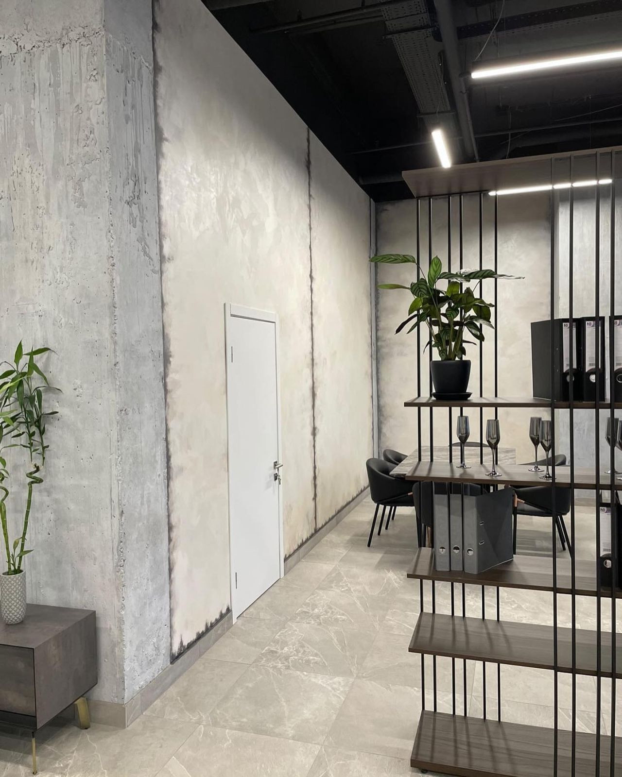 Loft-шик в офисе: декоративная штукатурка ArtBeton