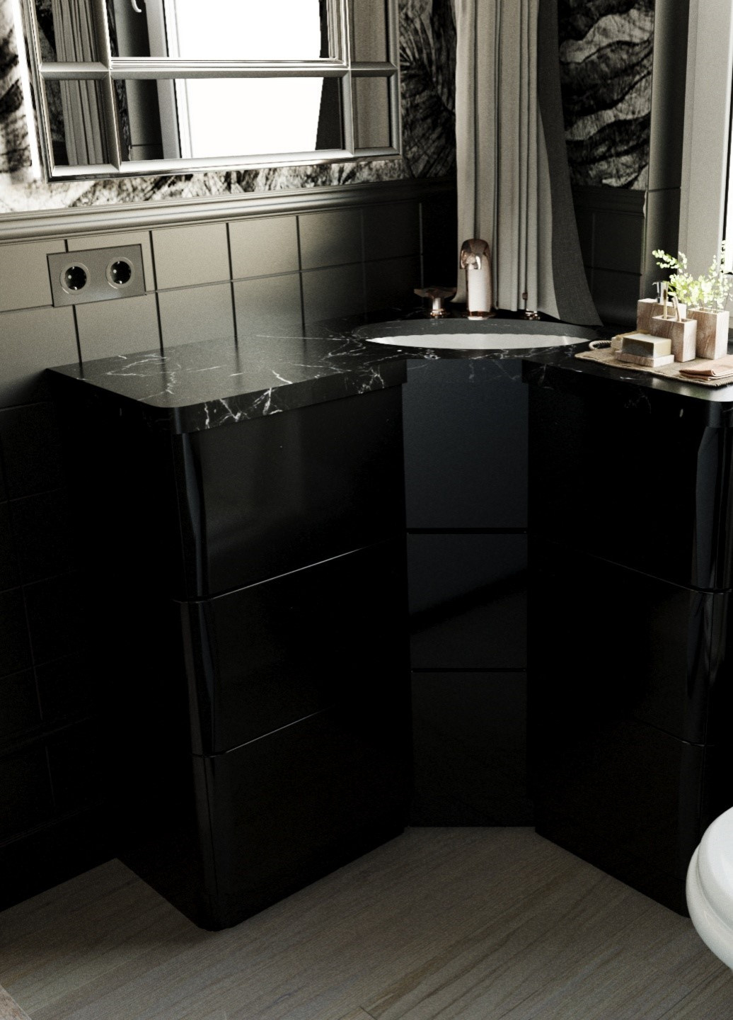 Дизайн проект частного дома в классической стиле