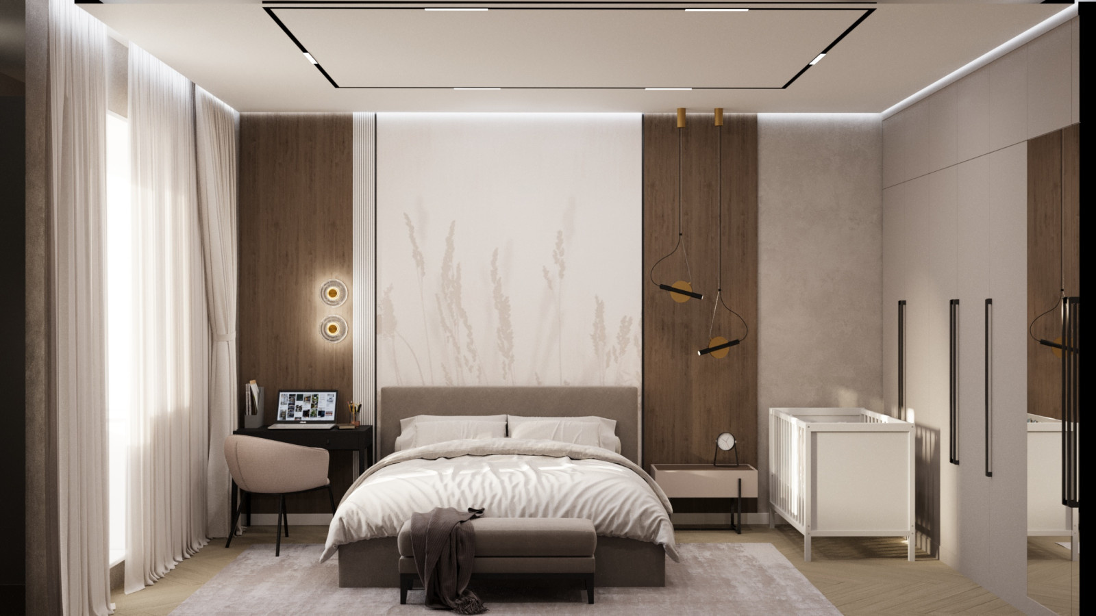 Дизайн проект квартиры в современном стиле